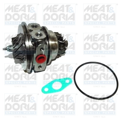 Core assembly, turbocharger